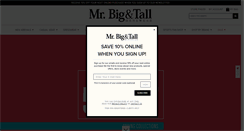 Desktop Screenshot of mrbigandtall.ca
